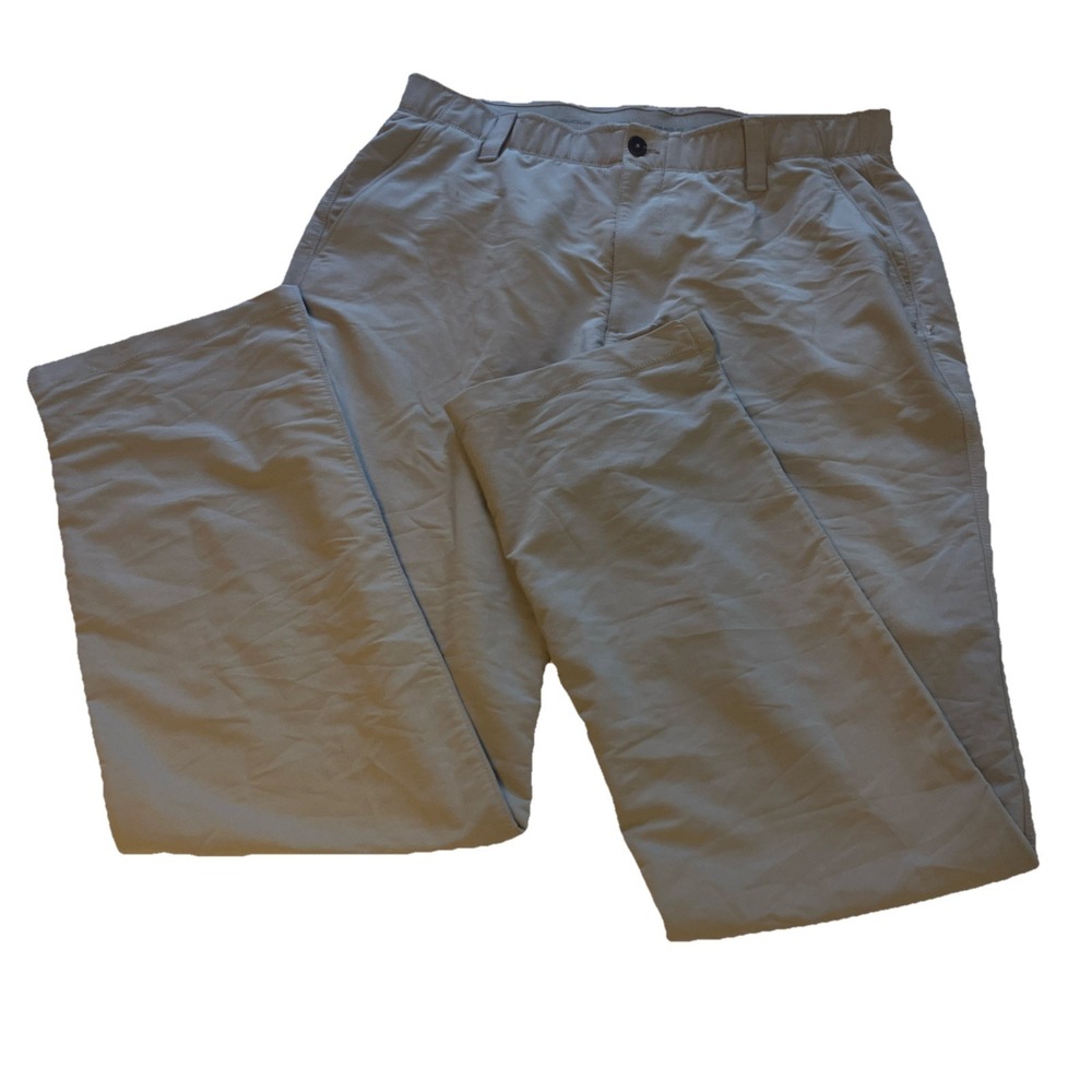 Under Armour Pants Mens 36x34 Gray‎ Performance Golf Athleisure Lightweight